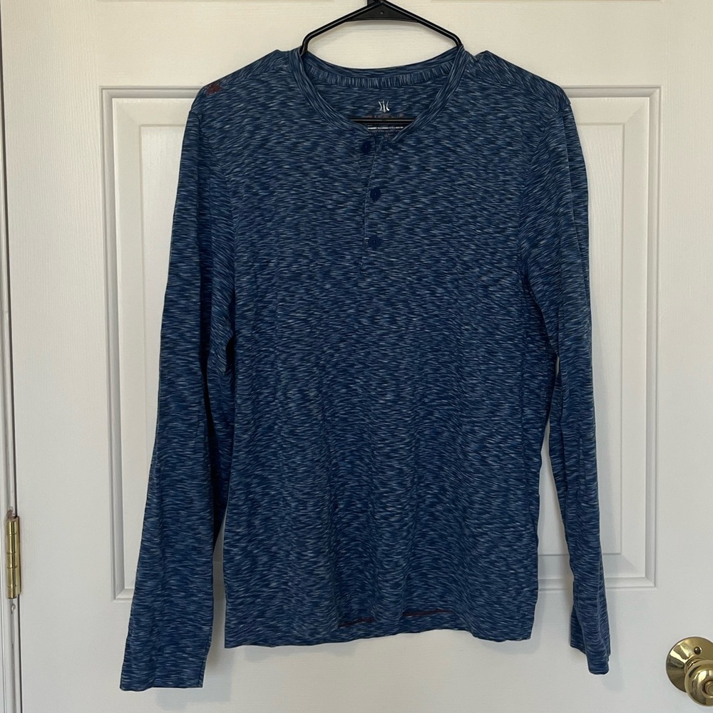 RHONE longsleeve henley shirt